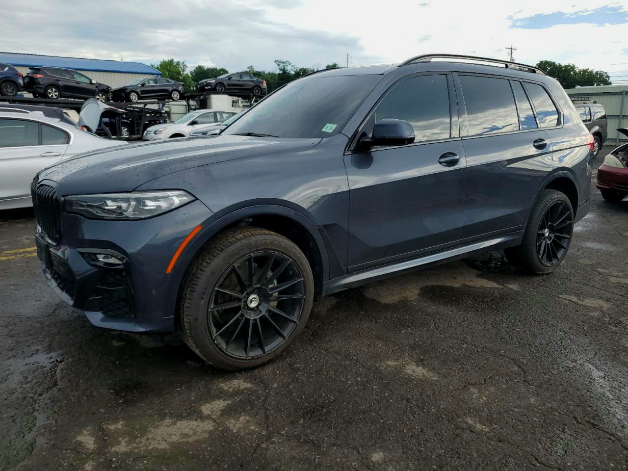 BMW X7 2019 GRAY vin: 5UXCW2C59KL084639