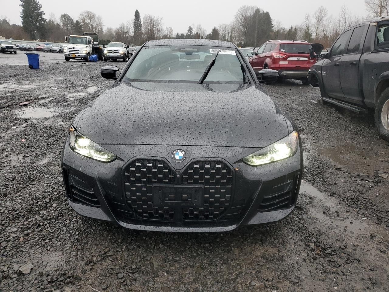 BMW 430i 2022 Black vin: WBA63AV07NFM19643