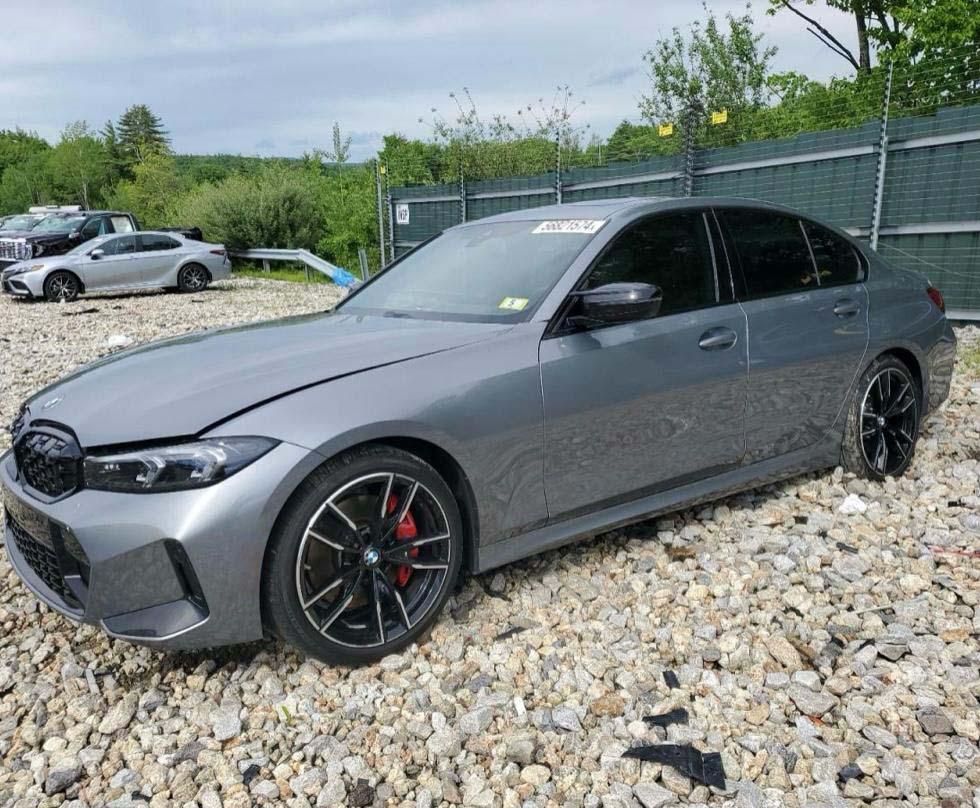 BMW M340 2024 Gray vin: 3MW49FFO2R8E46944