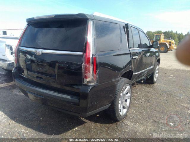 Cadillac Escalade 2017 Black vin: 1GYS3BKJXHR352893