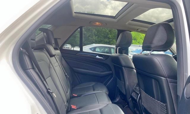 Mercedes ML 400 2015 White vin: 4JGDA5GB5FA561716