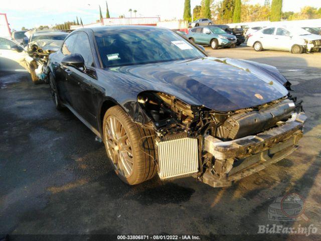 Porsche Panamera 2021 Black vin: WP0AJ2A70ML112147