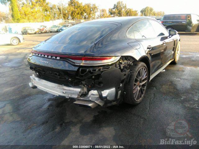 Porsche Panamera 2021 Black vin: WP0AJ2A70ML112147