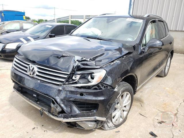 Volkswagen Touareg 2017 Black vin: WVGEF7BP0HD003861