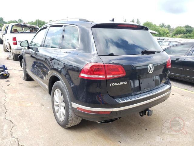 Volkswagen Touareg 2017 Black vin: WVGEF7BP0HD003861