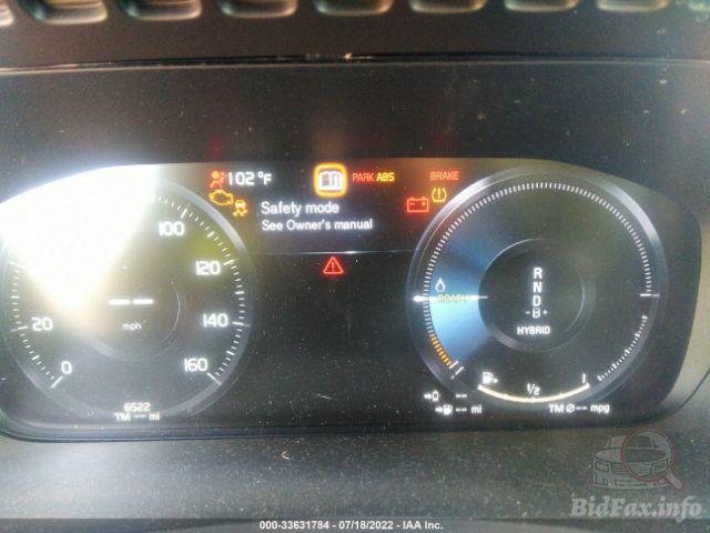 Volvo Xc90 2021 White vin: YV4BR0CK6M1764007