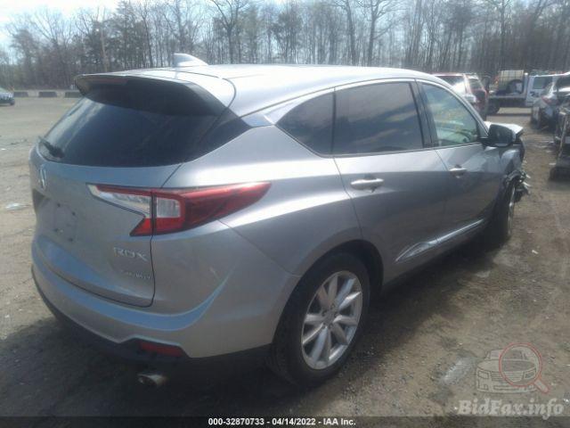 Acura Rdx 2019 Gray vin: 5J8TC2H34KL036288