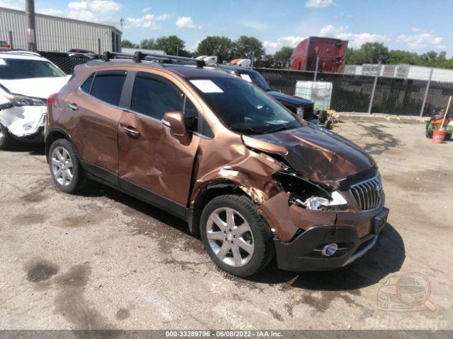 Buick Encore 2016 Brown vin: KL4CJHSB1GB633767