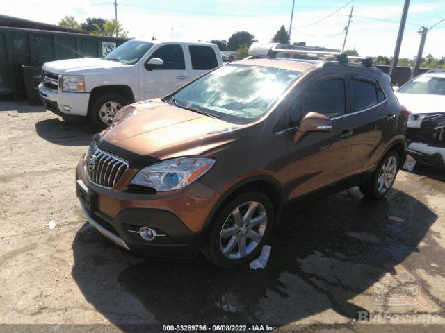 Buick Encore 2016 Brown vin: KL4CJHSB1GB633767