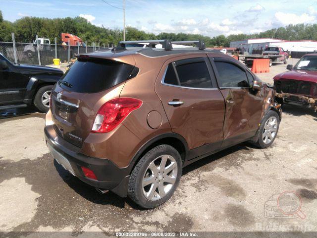 Buick Encore 2016 Brown vin: KL4CJHSB1GB633767