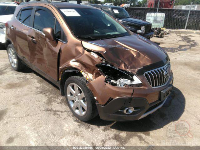 Buick Encore 2016 Brown vin: KL4CJHSB1GB633767