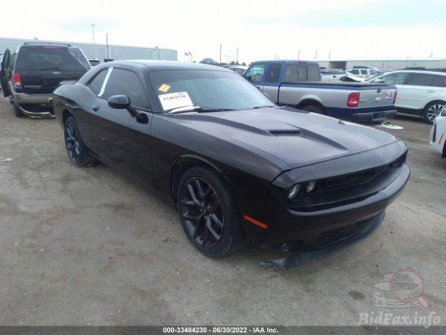 Dodge Challenger 2019 Black vin: 2C3CDZAG3KH574144