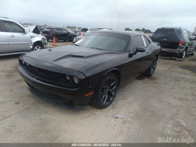 Dodge Challenger 2019 Black vin: 2C3CDZAG3KH574144