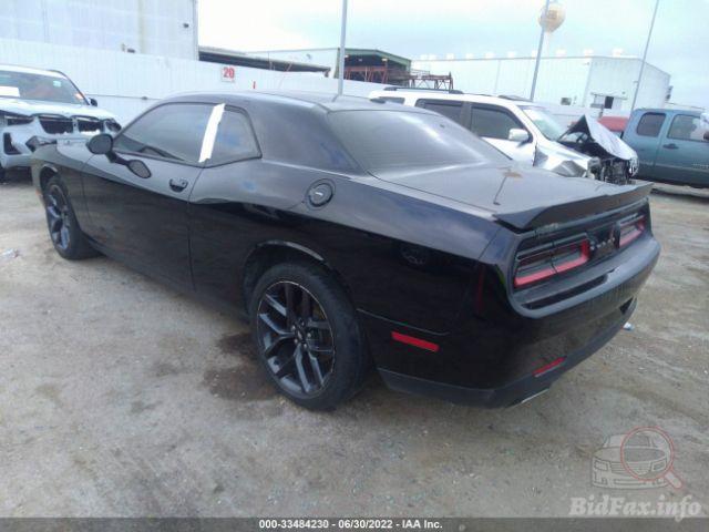 Dodge Challenger 2019 Black vin: 2C3CDZAG3KH574144