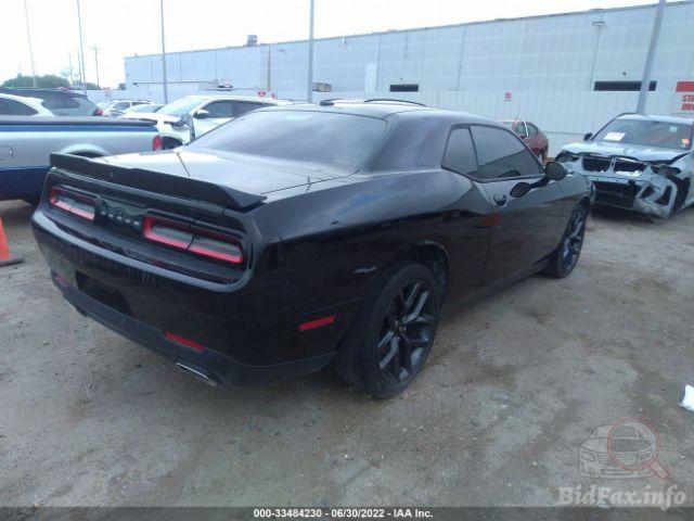 Dodge Challenger 2019 Black vin: 2C3CDZAG3KH574144