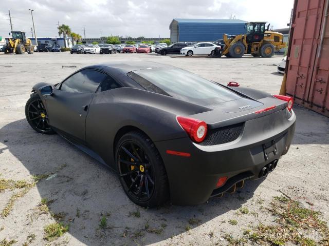 Ferrari 458 2011 Black vin: ZFF67NFA5B0182186