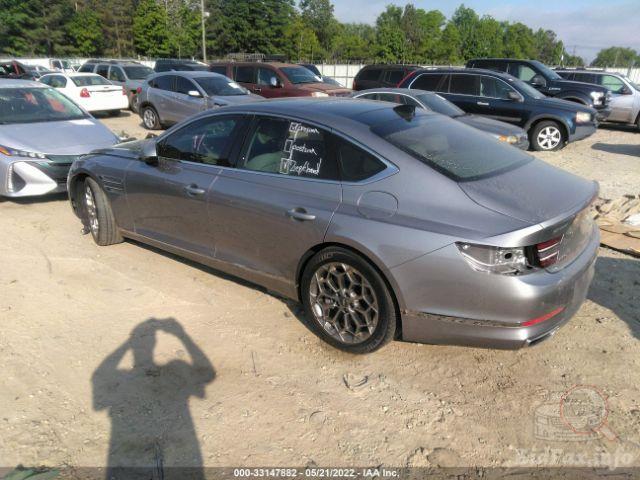 Genesis G80 2021 Gray vin: KMTGC4SD9MU065152