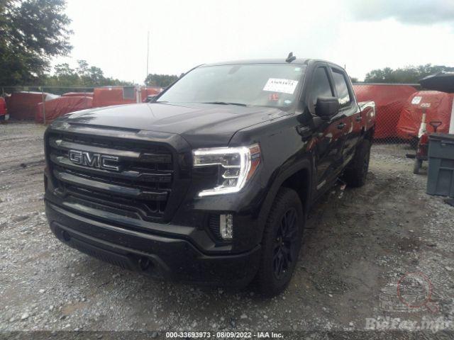 Gmc Sierra 2021 Black vin: 3GTU9CED0MG451421