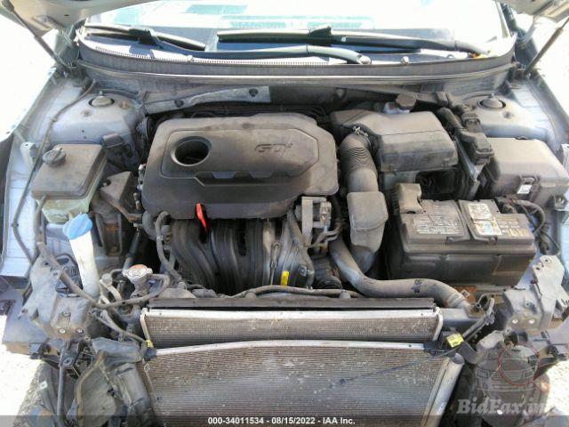 Hyundai Sonata 2016 Silver vin: 5NPE24AF5GH395087