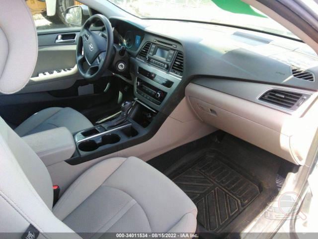 Hyundai Sonata 2016 Silver vin: 5NPE24AF5GH395087