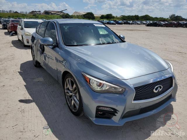 Infiniti Q50 2017 Blue vin: JN1EV7AP2HM732892