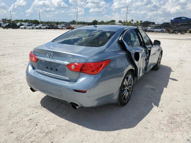 Infiniti Q50 2017 Blue vin: JN1EV7AP2HM732892