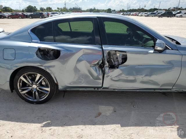 Infiniti Q50 2017 Blue vin: JN1EV7AP2HM732892