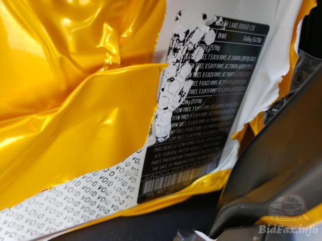 Jaguar F-Pace 2018 Yellow vin: SADCL2FX1JA326572