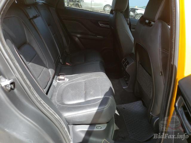 Jaguar F-Pace 2018 Yellow vin: SADCL2FX1JA326572