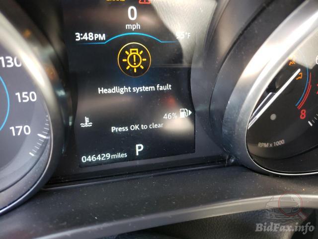 Jaguar F-Pace 2018 Yellow vin: SADCL2FX1JA326572