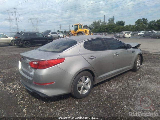 Kia Optima 2015 Tan vin: KNAGM4A74F5573031