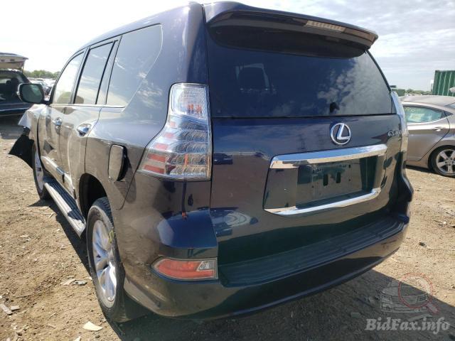 Lexus GX 2019 Blue vin: JTJBM7FX7K5211516