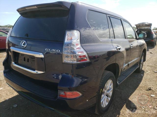 Lexus GX 2019 Blue vin: JTJBM7FX7K5211516