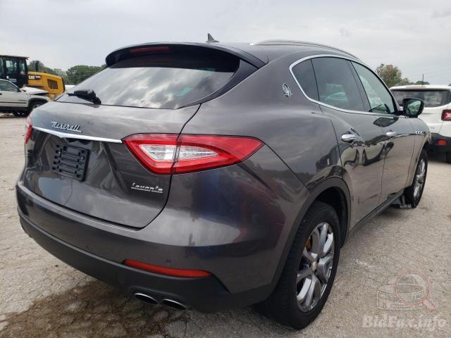 Maserati Levante 2018 Gray vin: ZN661XUA6JX294255