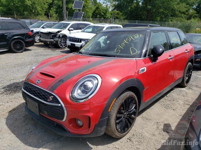 Mini Cooper Clubman 2021 Red vin: WMWXJ1C02M2P12126