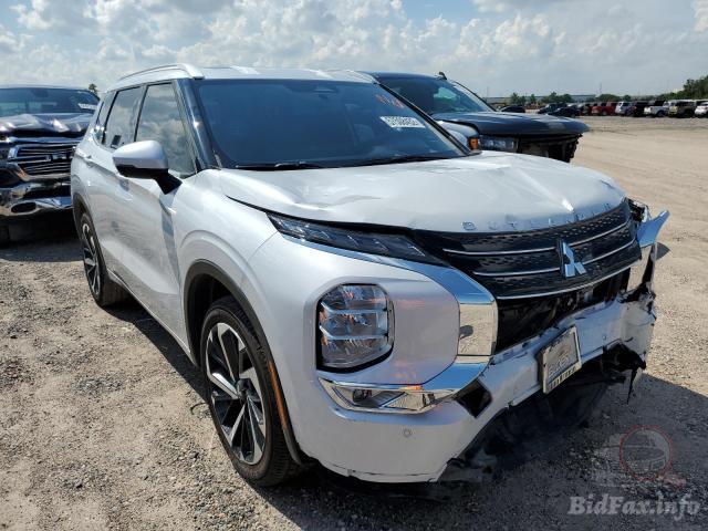 Mitsubishi Outlander 2022 White vin: JA4J3VA8XNZ074780