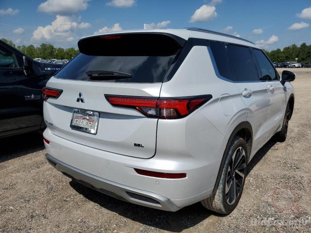Mitsubishi Outlander 2022 White vin: JA4J3VA8XNZ074780