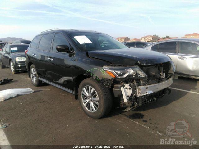 Nissan Pathfinder 2020 Black vin: 5N1DR2AN9LC631809