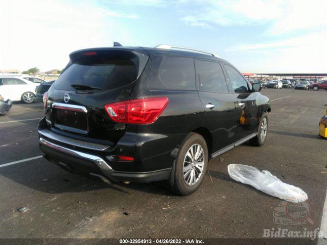 Nissan Pathfinder 2020 Black vin: 5N1DR2AN9LC631809