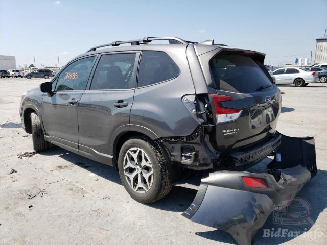 Subaru Forester 2021 Charcoal vin: JF2SKAFC8MH431995